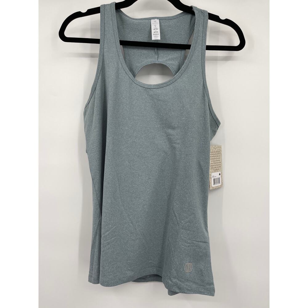 Balance Collection Activewear Tank Top Sleeveless Open Racer Back Size Large NEW - Picture 11 of 12
